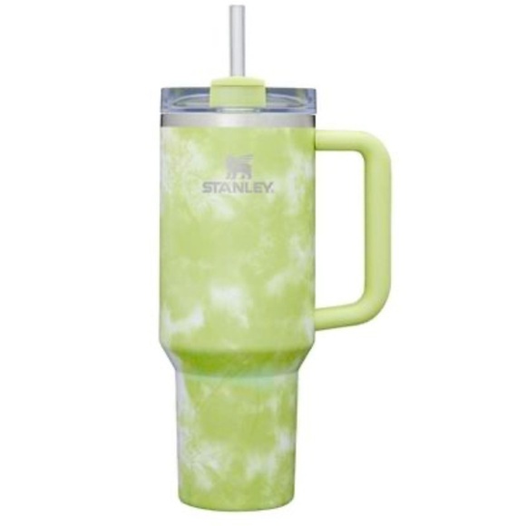 STANLEY 40oz Stainless Steel H2.0 FlowState Quencher Tumbler Citron Tie Dye - Picture 1 of 17